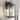 LALUZ Modern Farmhouse Black 1-Light Outdoor Glass Wall Sconce Patio Lantern - W5.9" x H13.4" 