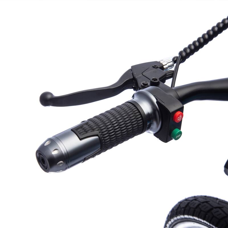 24V Kids Ride On Electric Dirt Bike,300W Super Power Motor,16in Wheels,Adjustable Seat Height,Hand-Operated Brakes