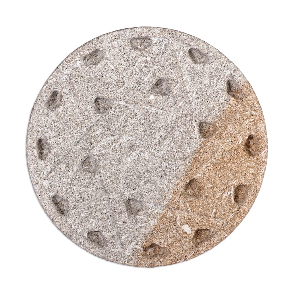 Novica Handmade Harmonious Bonds Felsite Stone Magnet