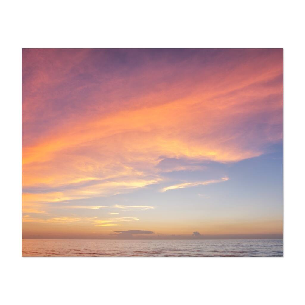 Florida Divergence Photography Clouds Nature Ocean Art Print/Poster