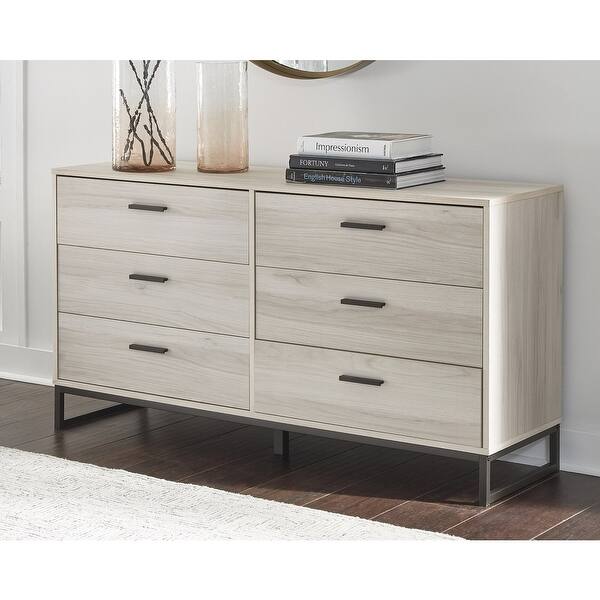 Brown Wood Dresser For Sale