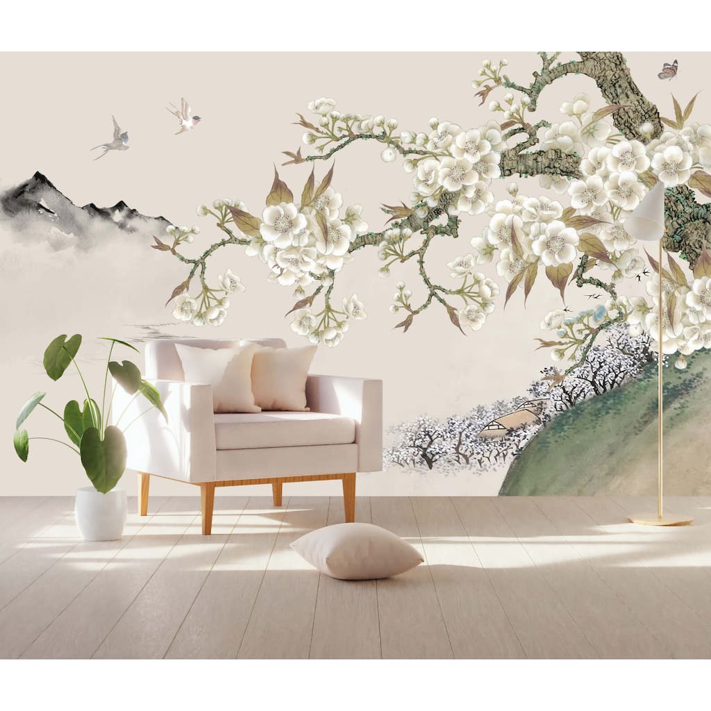 GK Wall Design Vintage Floral Retro Flower Nostalgic Wallpaper