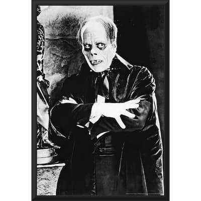 Phantom of the Opera - Lon Chaney Framed Art Poster - 24 x 36 Inch