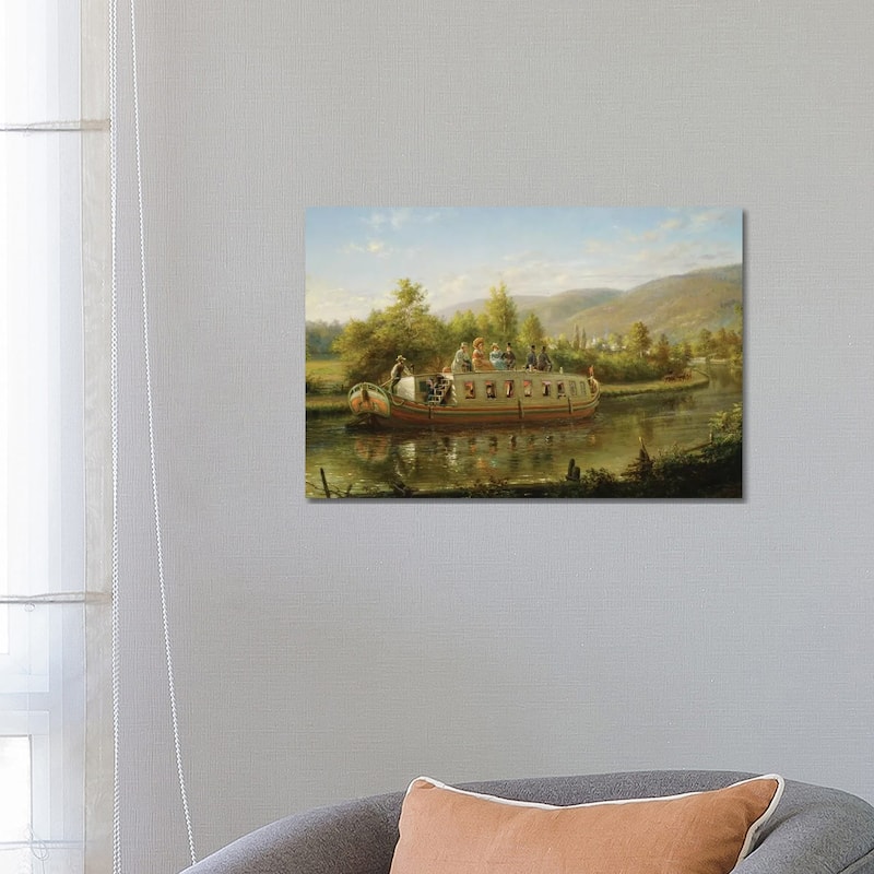 iCanvas "Early Days of Rapid Transit" by Edward Lamson Henry Canvas Print - 18x26x1.5
