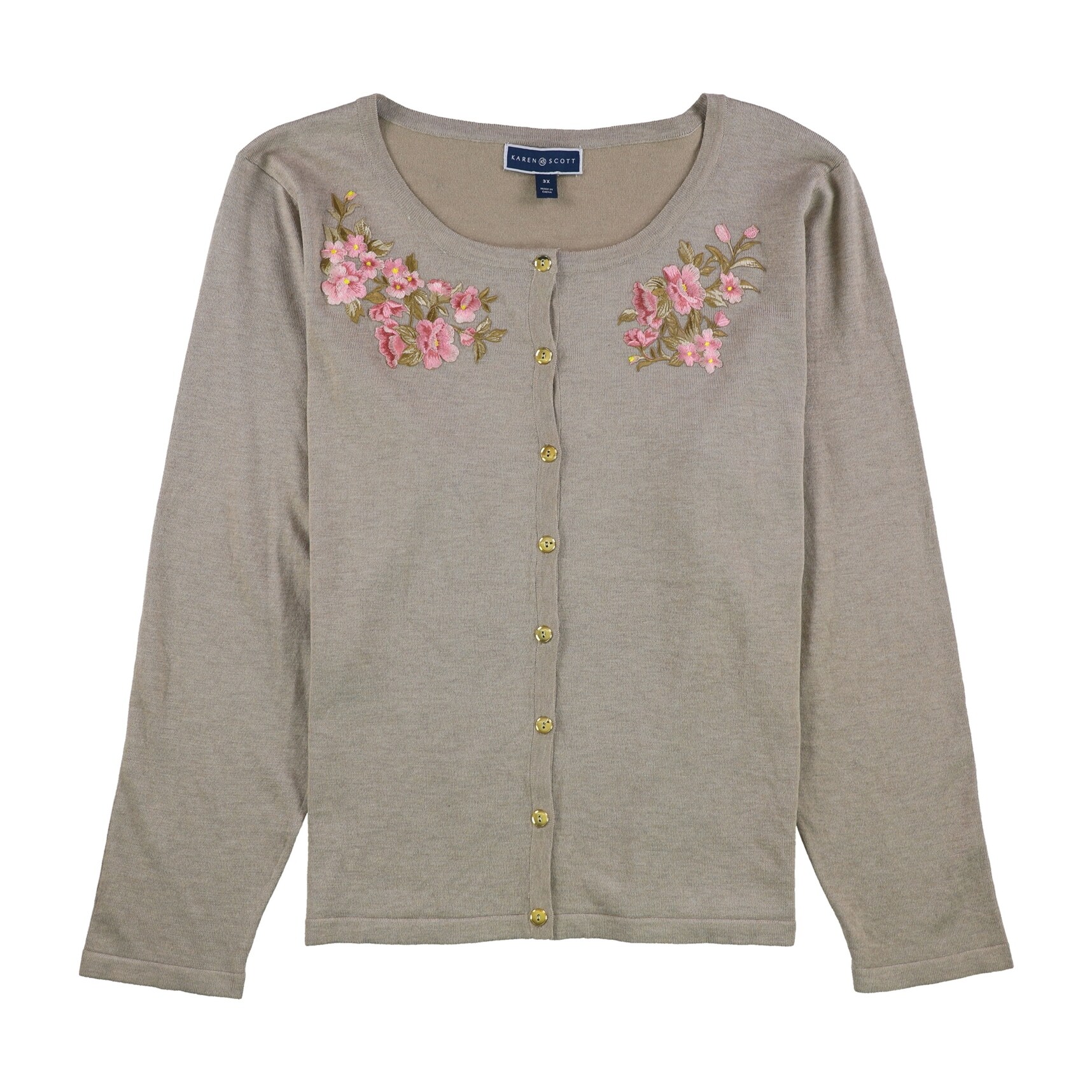 flower cardigan sweater