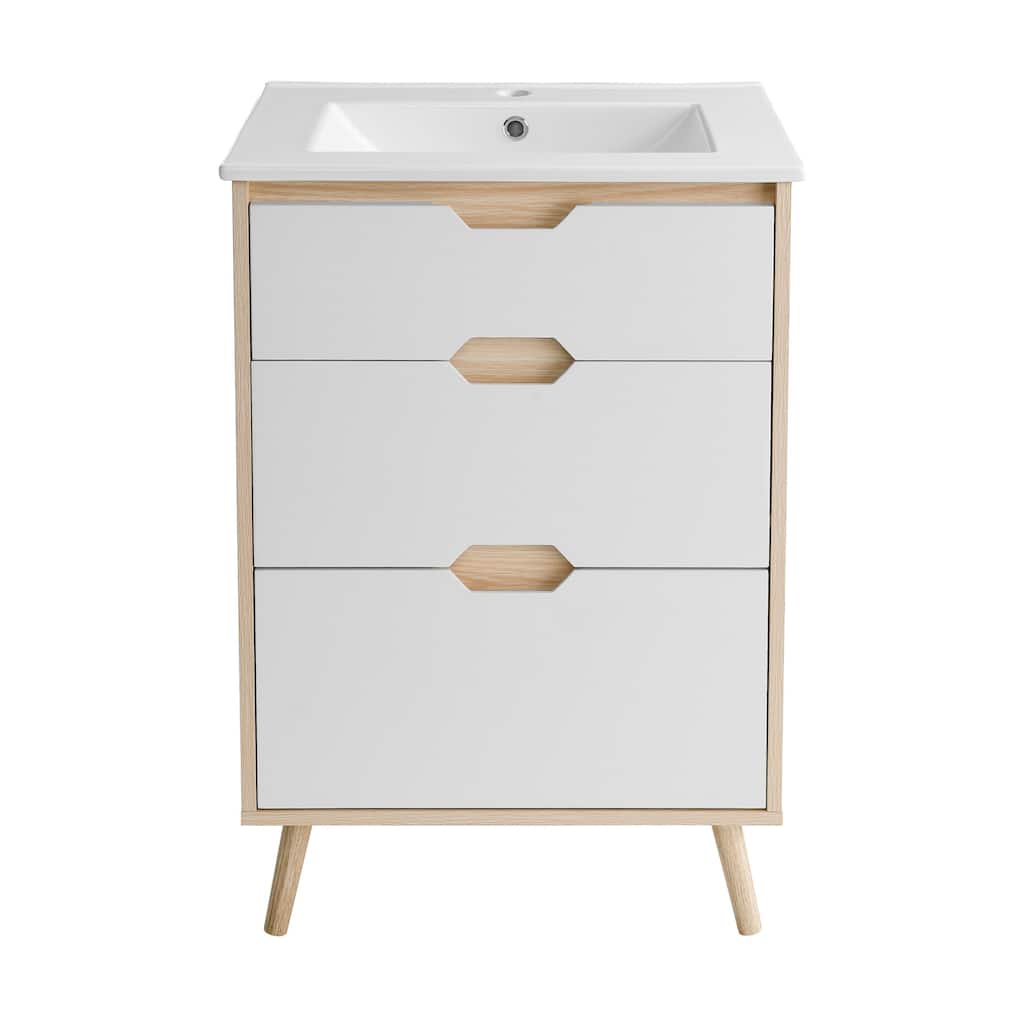 Swiss Madison SM-BV350 Brusque 18" Free Standing Single Basin Vanity