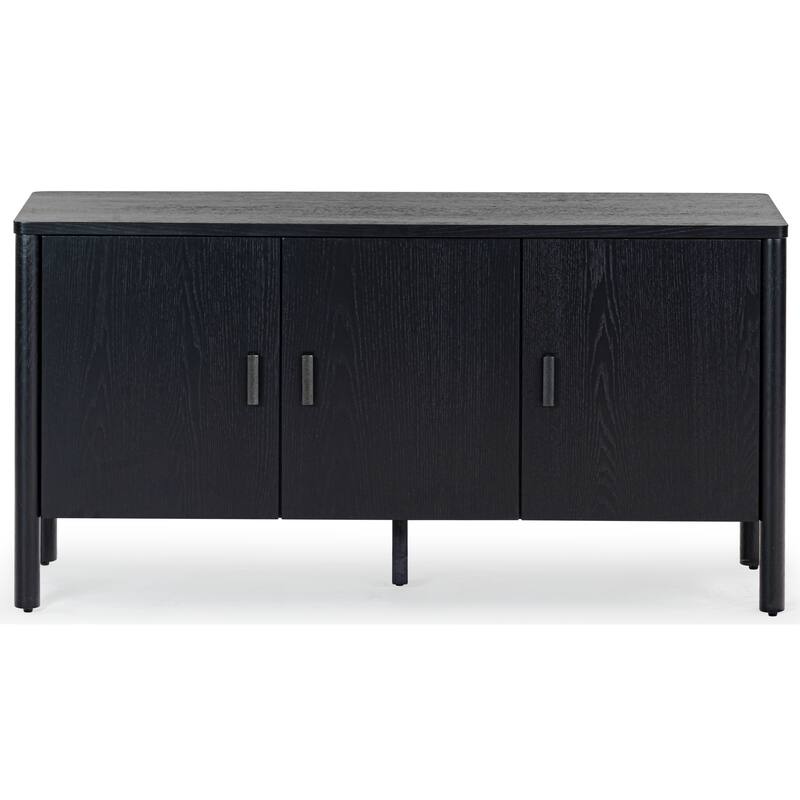 SAFAVIEH Couture Jaylessa Wood 3 Door Sideboard - 58"W x 18"D x 30"H