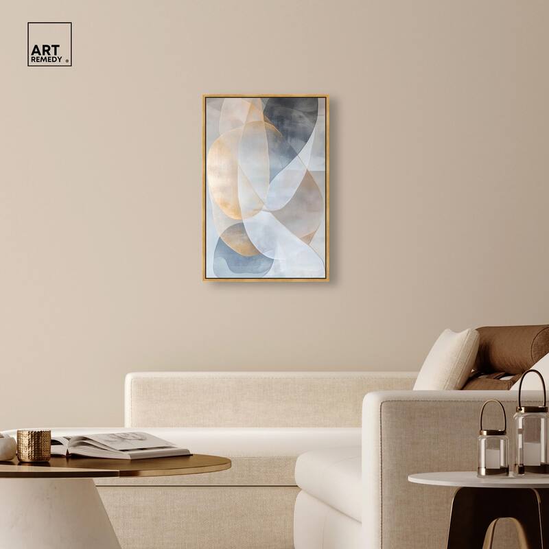 Blue Haze Canvas by Art Remedy