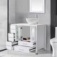 preview thumbnail 95 of 106, 36" Bathroom Vanity with Sink Set Side Cabinet