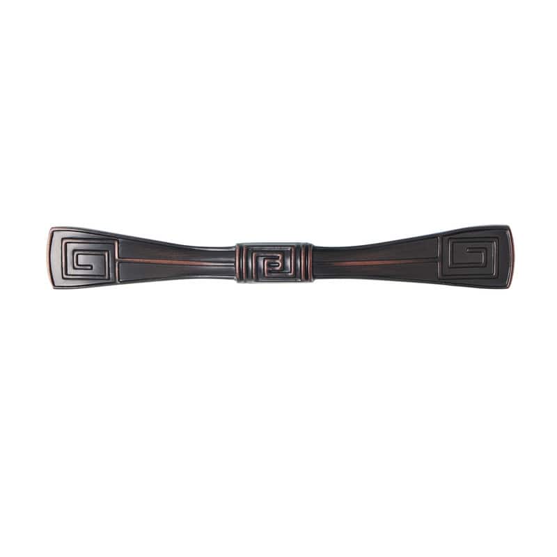 Utopia Alley Trieste Pull Handle - Decorative Oil Rubbed Bronze Cabinet Drop Pull Handles, 3.75" Center to Center