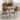 GDFStudio - French Traditional Wood PU Upholstered Dining Chairs with Tufted Back & Nailhead Trim, Set of 2