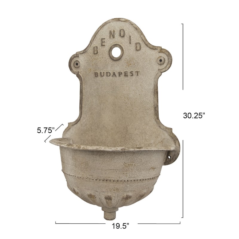 Metal Wall-Mounted Planter