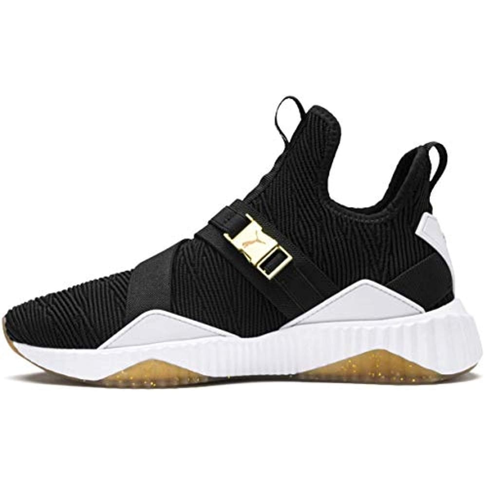puma mid defy black