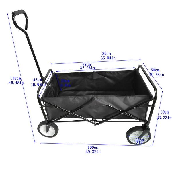 Folding Wagon Garden Shopping Beach Cart Bed Bath & Beyond 35748074