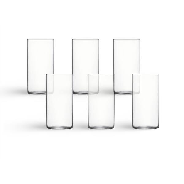 Luigi Bormioli Top Class Beverage Glasses Set of 6 - 12.75 oz