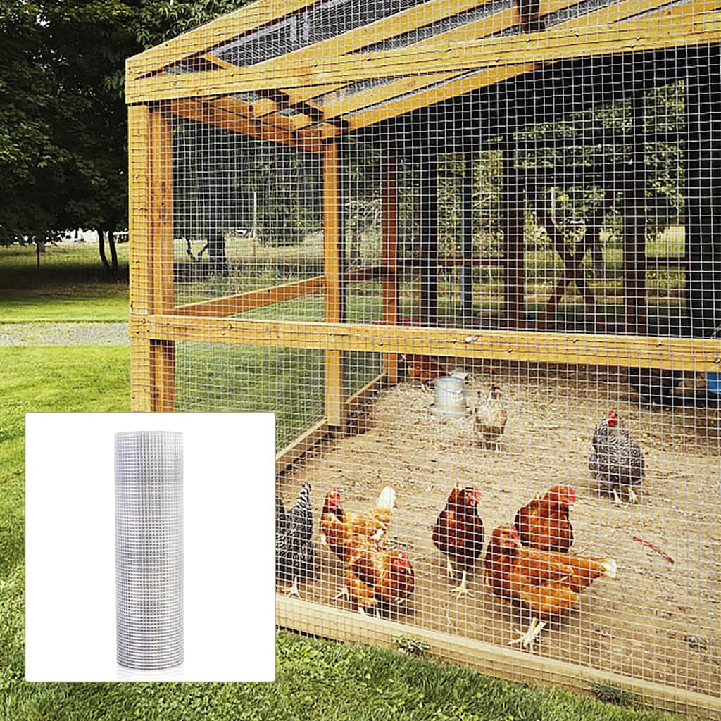 Garden Plant Welded Metal Wire Fencing Roll