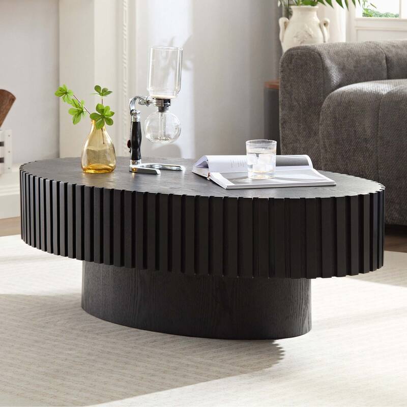 43.7 inch Round Coffee Table for Living Room