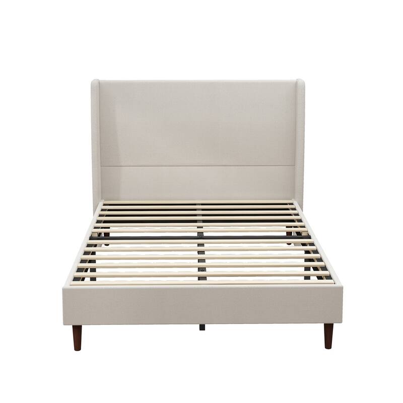 Upholstered Headboard Platform Bed Comfort Bed Frame