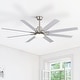 preview thumbnail 9 of 70, 52/66/72/84 Inch Smart Ceiling Fan with Light ,Wall Switch, APP Control,Dimmable LED,8 Blades