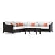 preview thumbnail 17 of 73, Deco 6-piece Corner Sectional Set with by RST Brands Sunbrella Cast Coral