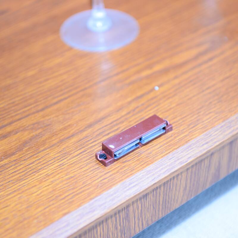 Spacious size sideboard 2 clear tempered glass doors buffet with adjustable shelf