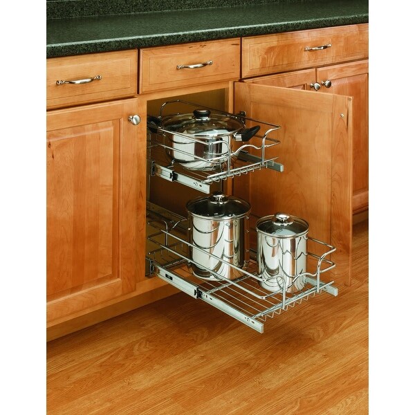 Shop Rev A Shelf 5wb2 1218 5wb Series 12 Wide By 18 Deep Two