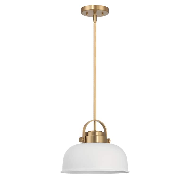 Arte Metal 2-Tone Ceiling Light - 12.0"L x 12.0"W x 9.5"H