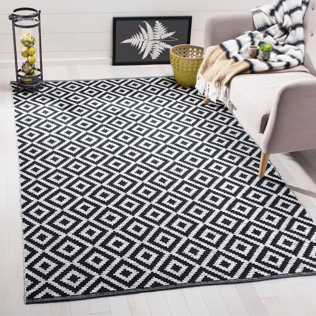 SAFAVIEH Handmade Flatweave Montauk Gulhan Casual Cotton Rug