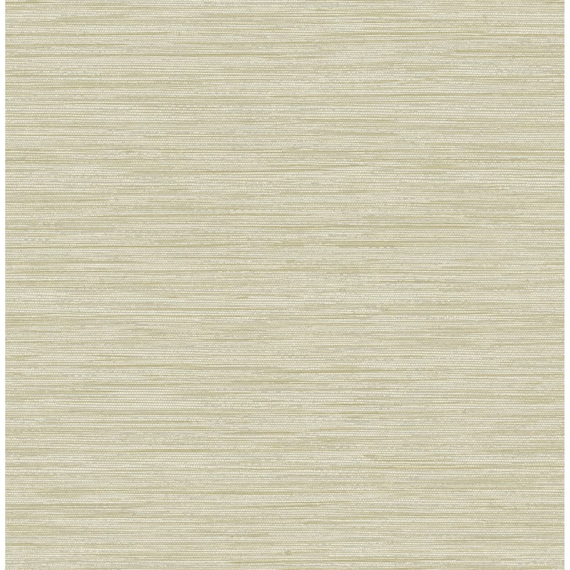 A-Street Prints Sheehan Gold Faux Grasscloth Wallpaper