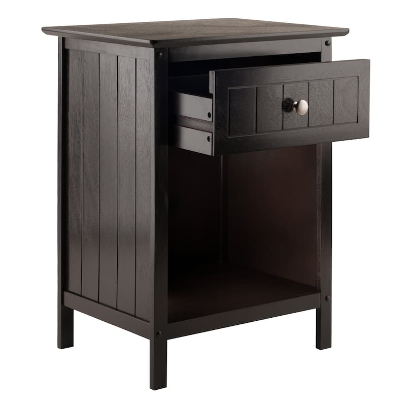 Blair Accent Table, Nightstand, Coffee - 18.9"W x 14.9"D x 25"H