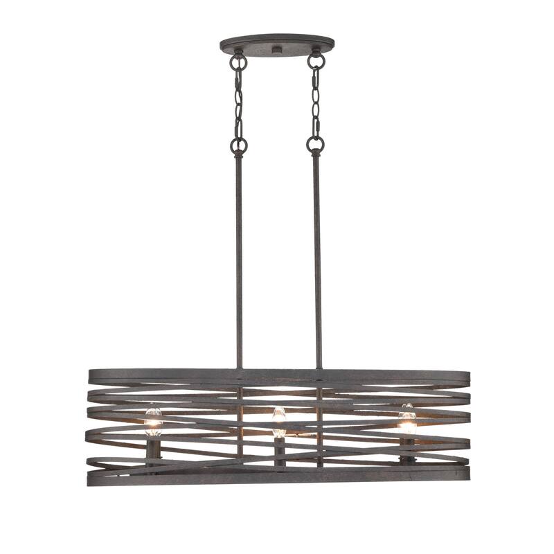 929 Lighting 3 Light Nest Chandelier with Metal Shade
