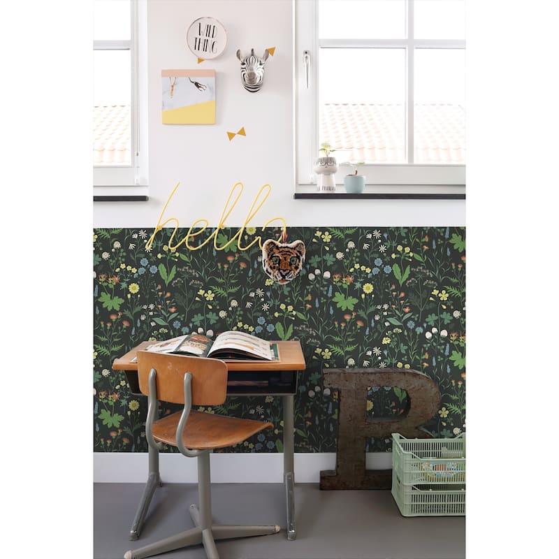 Letitia Black Summer Meadows Wallpaper