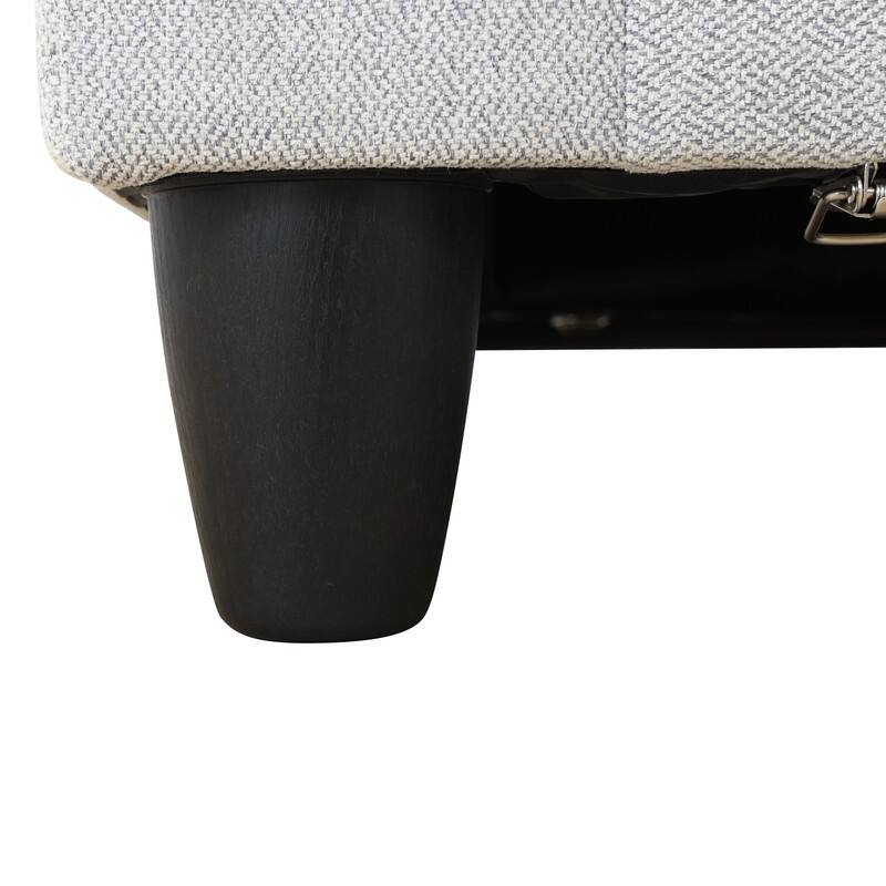 Elegant Modular Sofa Set with Solid Wood Frame and High-Density Foam