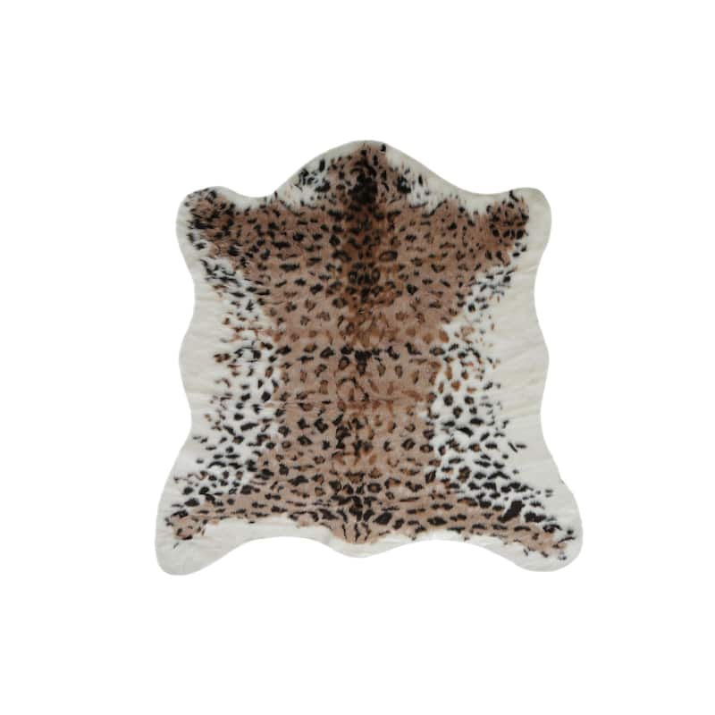 Leopard Spot Animal Print Area Rug - 3'6