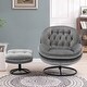 preview thumbnail 64 of 99, Accent chair TV Chair Living room Chair with Ottoman