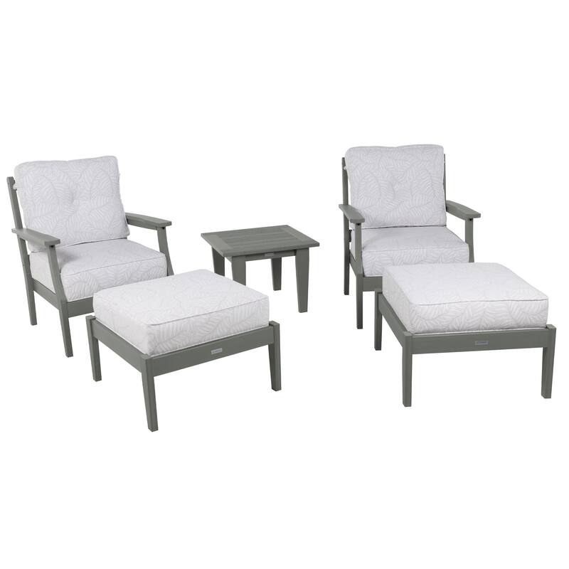 HIGHWOOD Lehigh 5-Piece Deep Seating Set - Lively Parchment