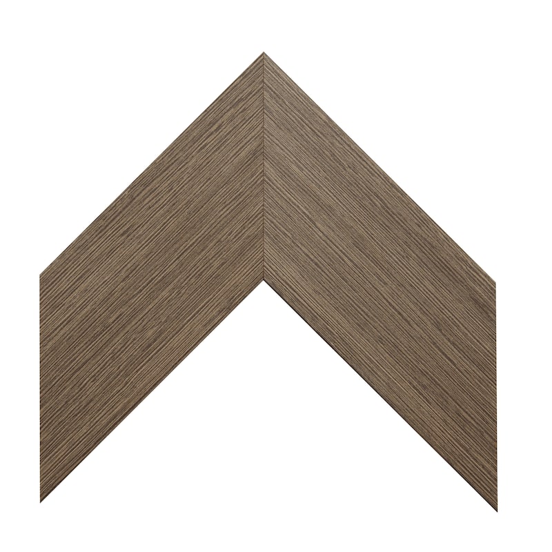 Frame My Mirror Grey Oak Framed Wall Mirror, Pendleton Design