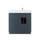 preview thumbnail 72 of 196, Altair Gazsi Bathroom Vanity with Composite Stone Countertop without Mirror