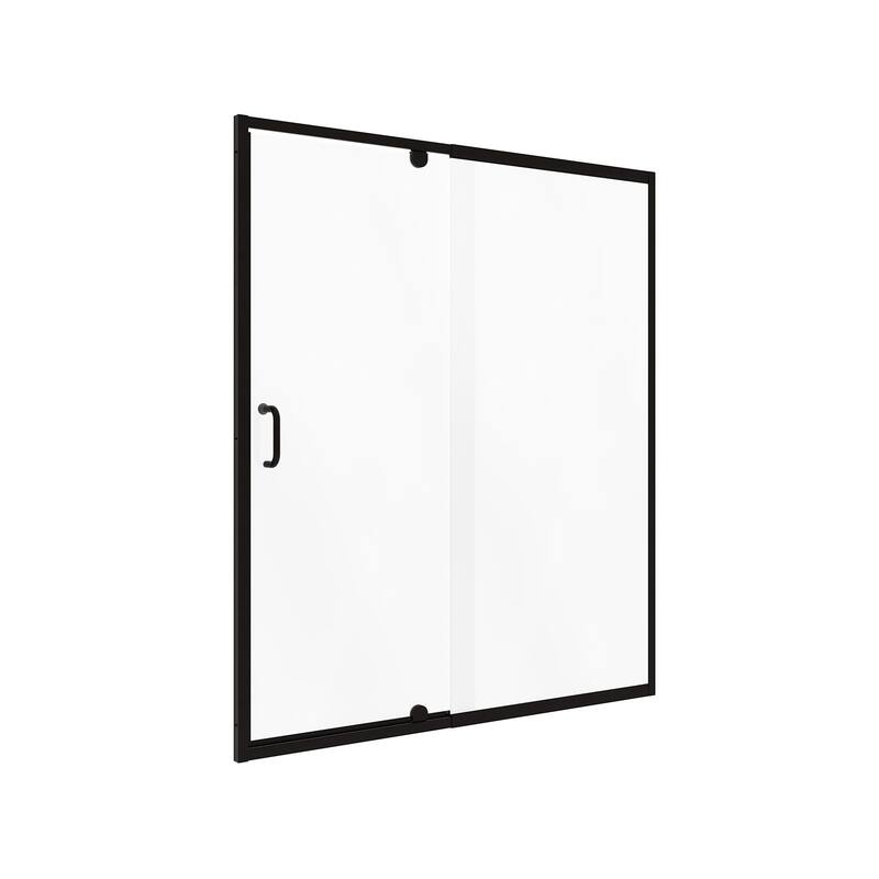 CRAFT + MAIN CVDP4269-CL Cove 69" High x 42" Wide Pivot Semi Frameless - Matte Black