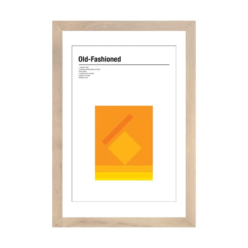 iCanvas "Old-Fashioned" by Nick Barclay - Natural - 24x16x1