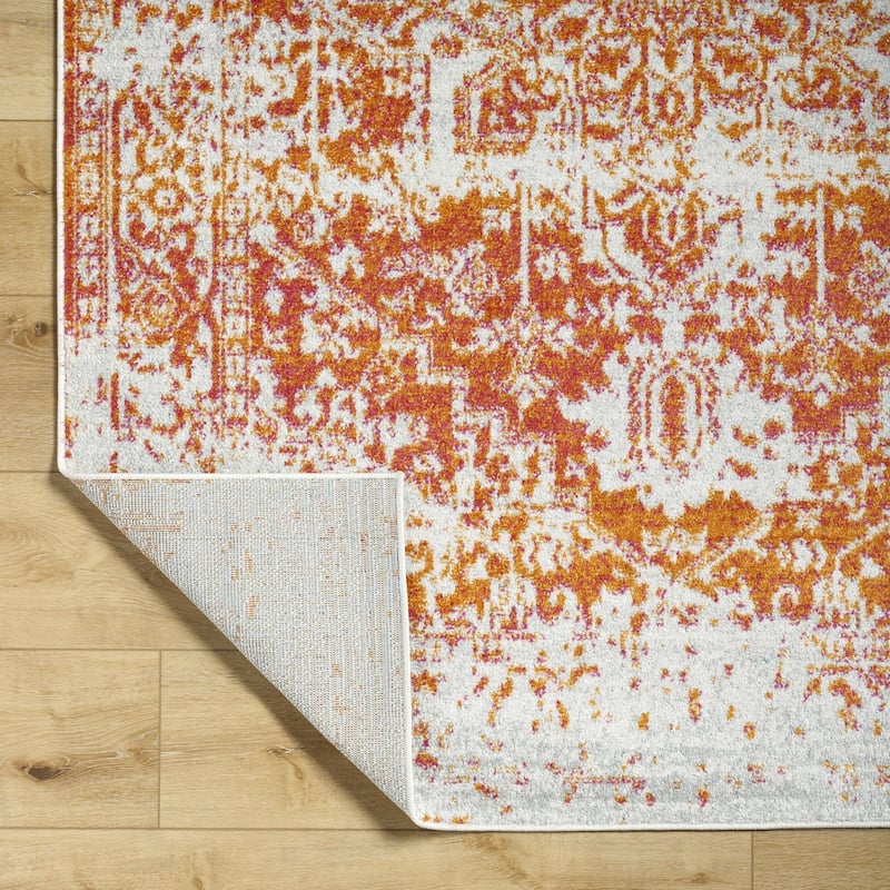 Livabliss Harput Updated Traditional Medallion Area Rug