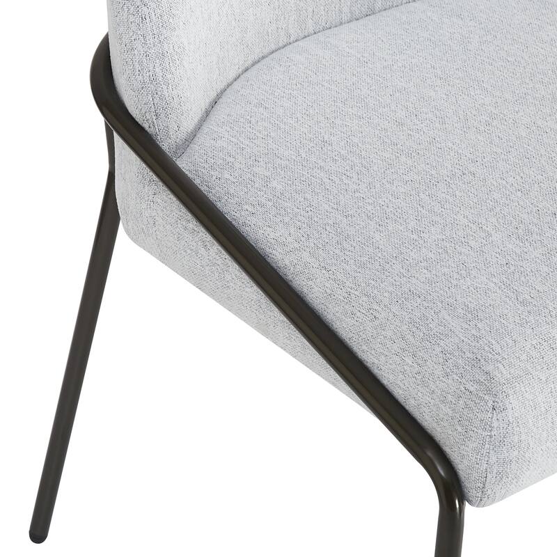 Christopher Knight Home - Marden Modern Upholstered Dining Chair Set with Curved High Back - Set of 2