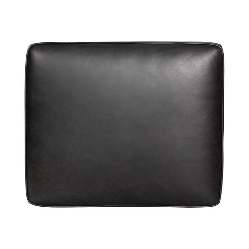 Poly & Bark Essex Genuine Italian Leather Rectangular Ottoman