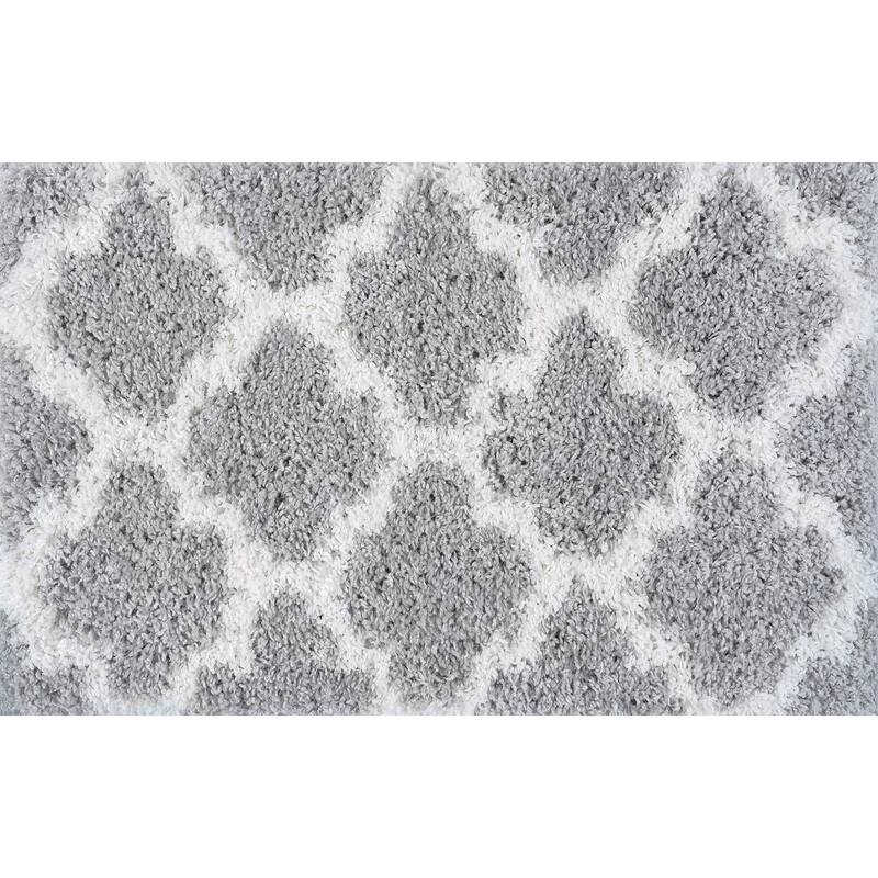 Joy Shag Moroccan Geometric Indoor Area Rug