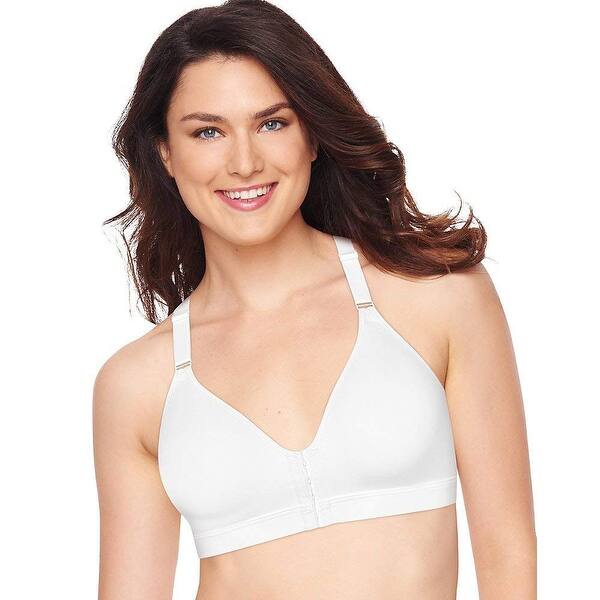 Shop Hanes Women Cooling Comfort Front Close Convertible Wirefree