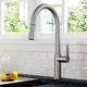 preview thumbnail 26 of 149, Kraus 2-Function 1-Handle 1-Hole Pulldown Sprayer Brass Kitchen Faucet KPF-2820 - 16 5/8" Height (Oletto collection) - SFS - Spot Free Stainless Steel