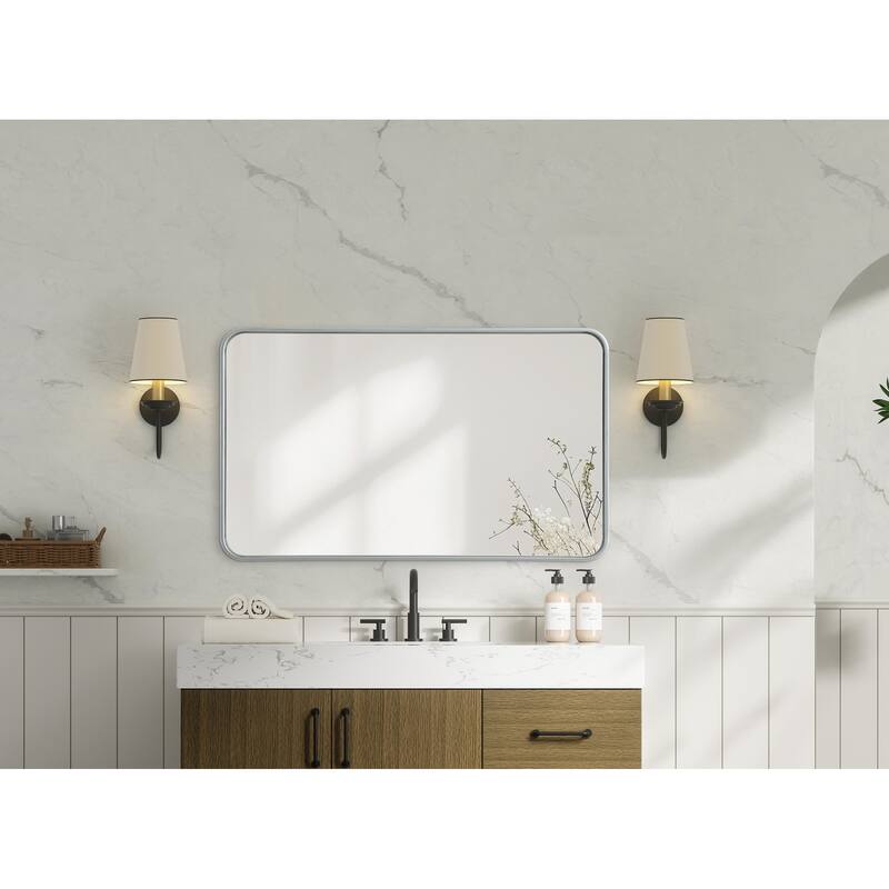 Elegant Lighting MR8A2440 Remy 24"W x 40"H Rectangular Flat Medium