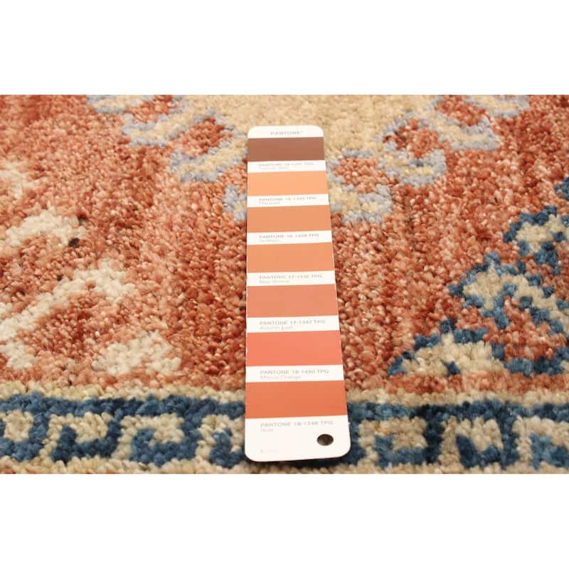 ECARPETGALLERY Hand-knotted Jules Serapi Copper Wool Rug - 5'5 x 7'9