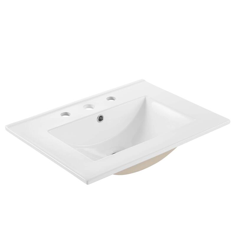 Chaucer 18"/24"/30"/36"/48"Single Basin/48" White Basin Bathroom Vanity