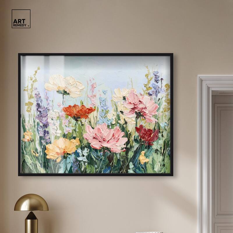 Summer Abundance III Shadowbox by Art Remedy